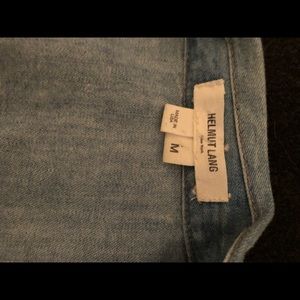 Helmut Lang denim vest